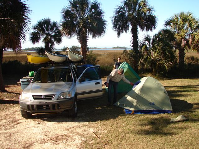 Campsite at Shell Mound