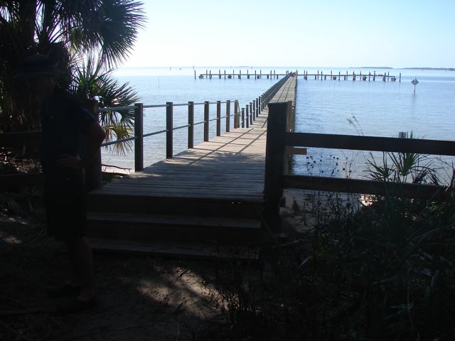 Dock that led to  the pencil factory