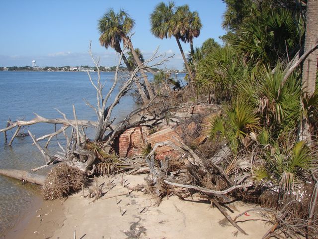 What was one the Faber Cedar Mill on Atsena Otie Key